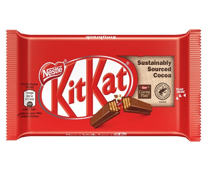 Шоколадов Десерт KitKat Chunky 4 Fingers 41.5 г