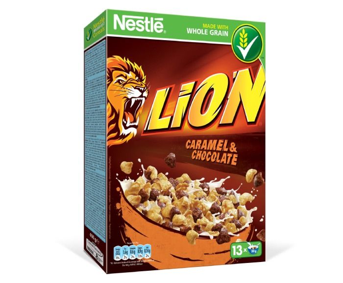 Зърнена Закуска Nestle Lion 600 г