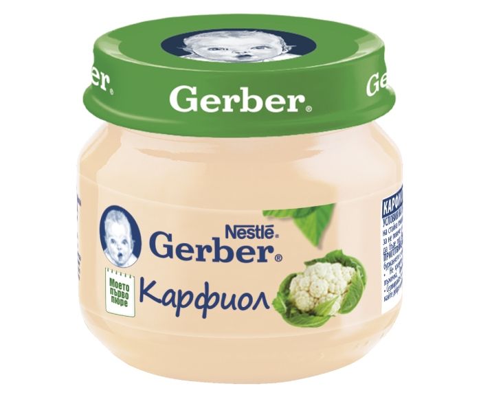 Пюре Nestle Gerber Карфиол, Моето Първо Пюре 80 г