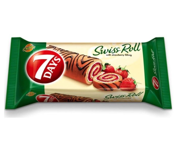 Руло 7 Days Swiss Roll Ягода 200 г