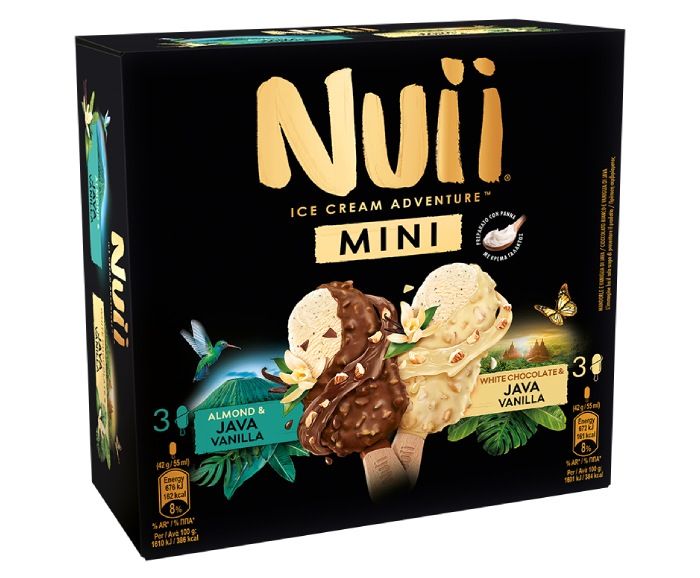 Сладолед Nuii Java Vanilla Mini Mix 6 х 55 мл