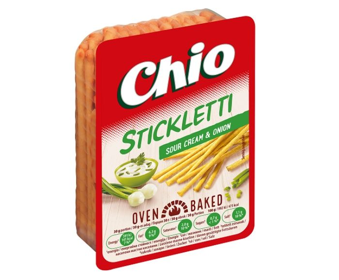 Солети Chio Stickletti Сметана и Лук 80 г