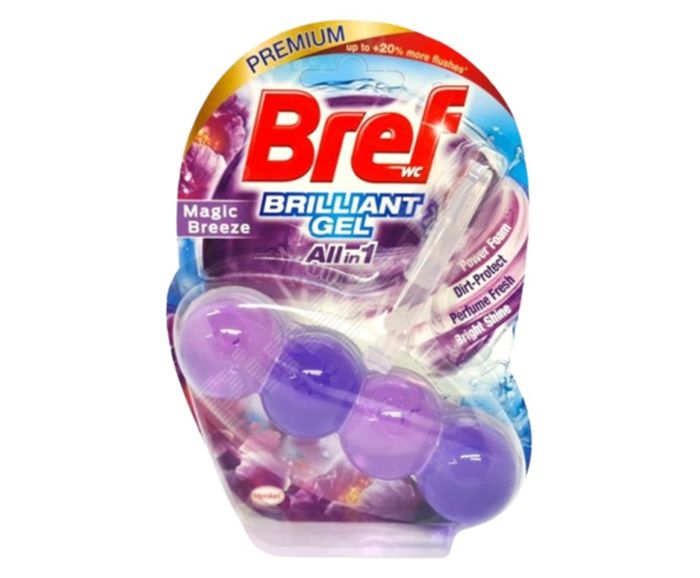 Ароматизатор за Тоалетна Чиния Bref Brilliant Magic Breeze 42 г