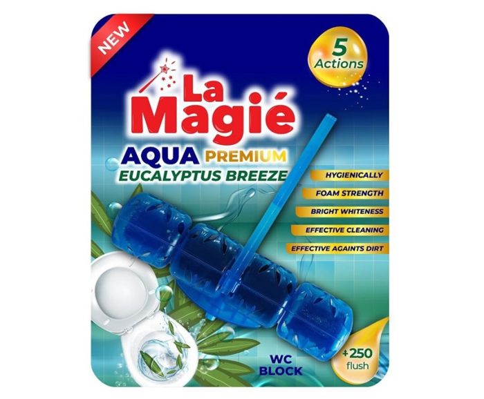 Ароматизатор за Тоалетна Чиния La Magie Евкалипт 40 г