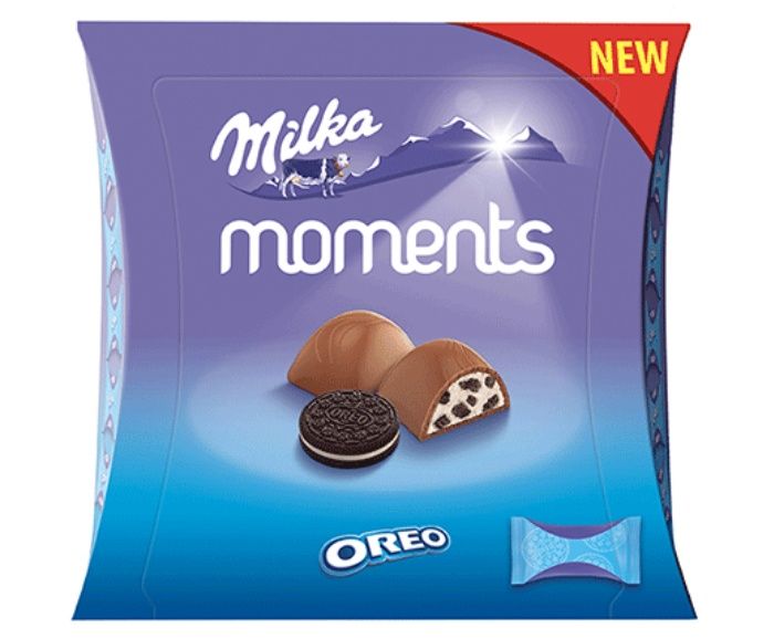 Шоколадови Бонбони Moments Oreo Milka 92 т
