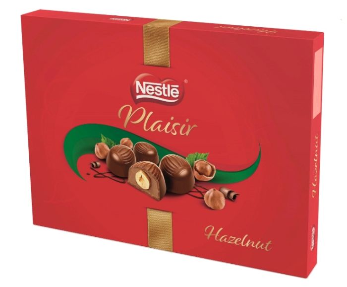 Шоколадови Бонбони Лешник Plaisir Nestle 154 г