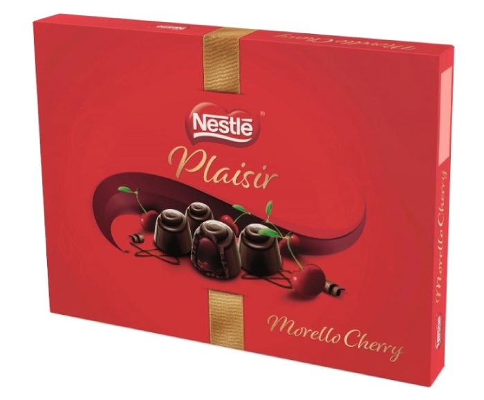Шоколадови Бонбони Пияна Вишна Plaisir Nestle 158 г