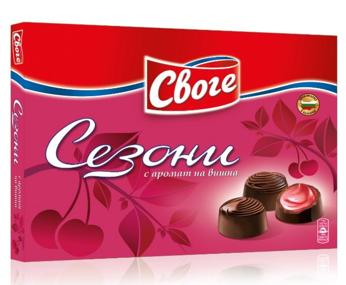 Шоколадови Бонбони Сезони Вишна Своге 160 г