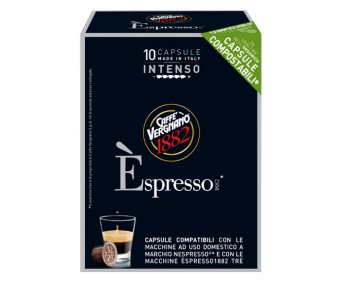 Кафе капсули LavAzza Espresso Maestro Lungo съвместими с Nespresso 10 бр / интензитет 5