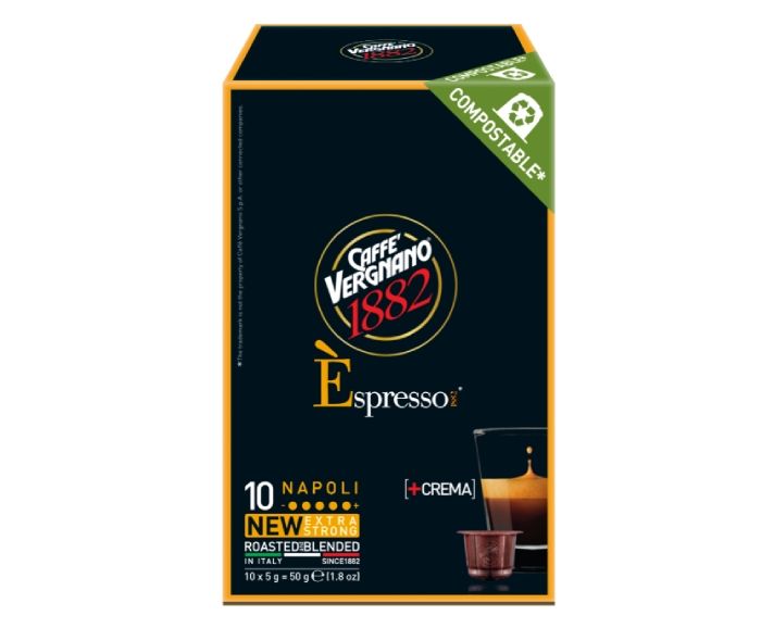 Кафе Капсули Caffe Vergnano Napoli Съвместими с Nespresso 10 бр