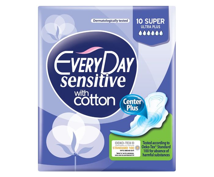 Дамски Превръзки EveryDay Sensitive Super 10 бр