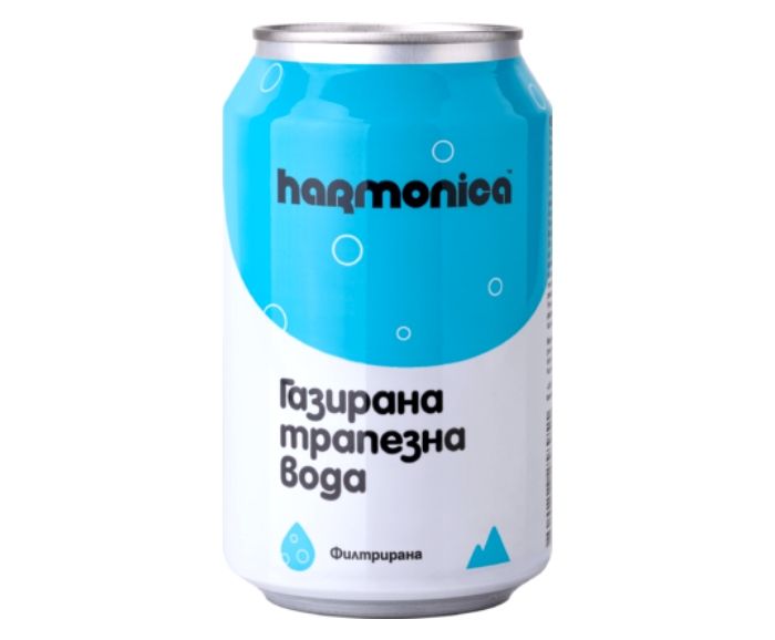 Газирана Трапезна Вода Harmonica 330 мл