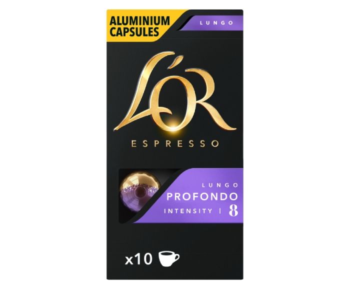 Кафе Капсули L'OR Espresso Lungo Profondo Съвместими с Nespresso 10 бр