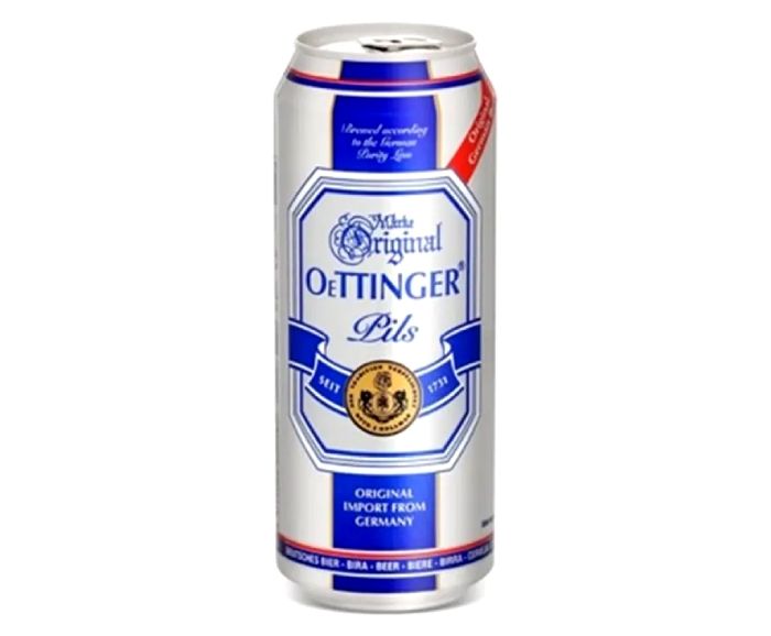 Бира Oettinger Pils 4.7% Кен 500 мл