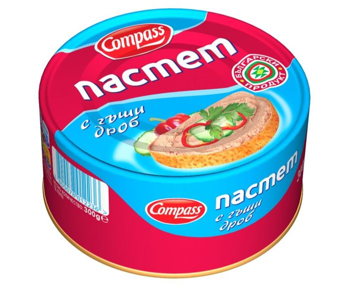 Пастет с Гъши Дроб Compass 300 г