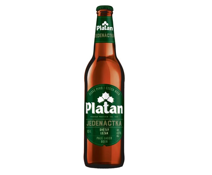 Бира Премиум Лагер Platan 11 500 мл