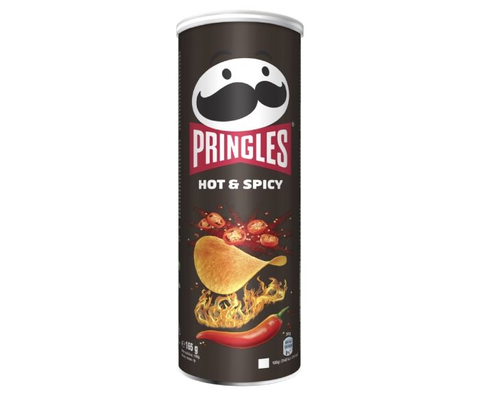 Чипс Pringles Hot & Spicy Лют 165 г