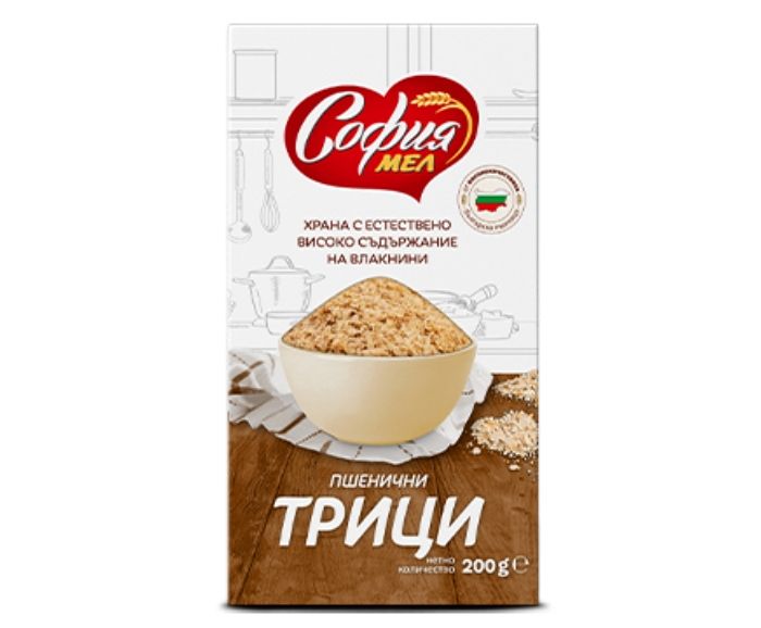 Пшенични Трици за Хранителни Цели София Мел 200 г