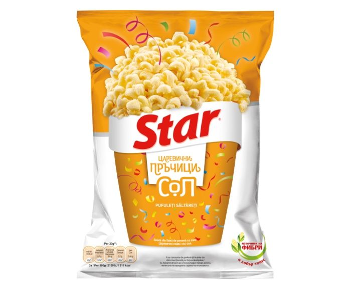 Царевични Пръчици Star със Сол 65 г