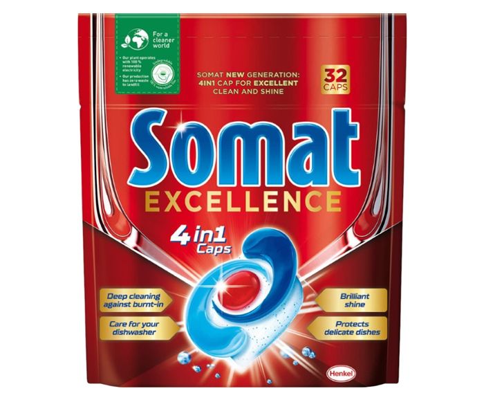 Таблетки за Съдомиялна Somat Excellence 32 бр