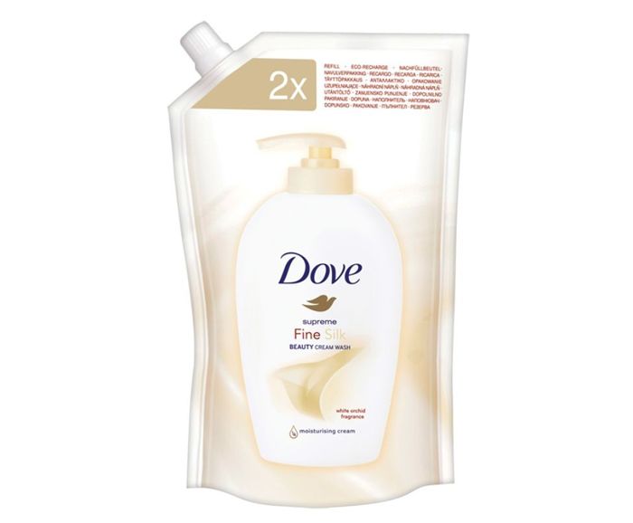 Течен Сапун Dove Silk Пълнител 500 мл