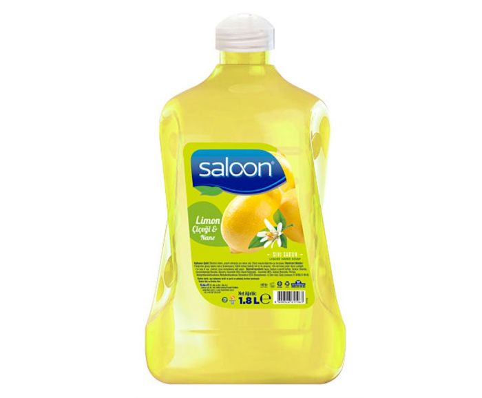 Течен сапун Saloon Лимон и мента 1.8 л