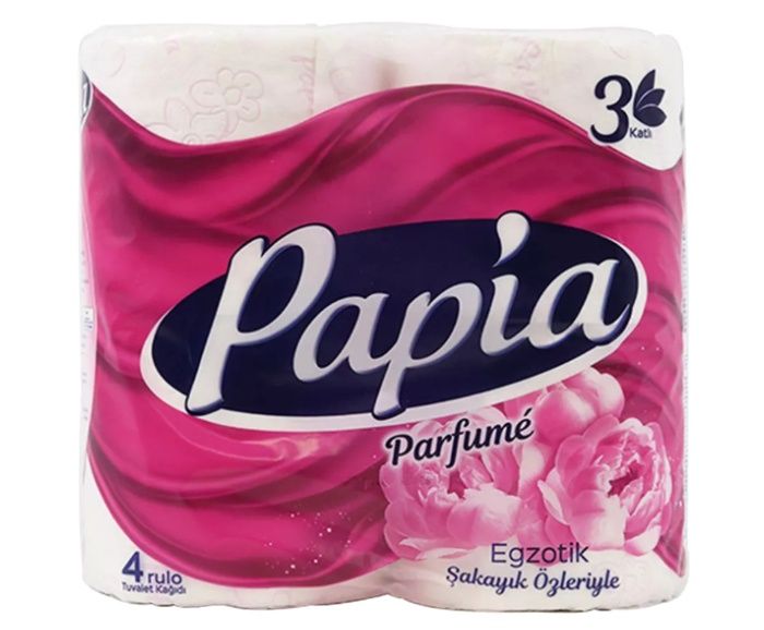 Тоалетна Хартия Papia Exotic 3 пл. 4 бр