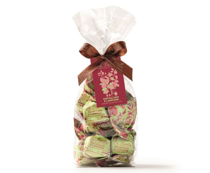 Трюфели с Шамфъстък и Малина Pistacchio e Lampone La Perla 200 г