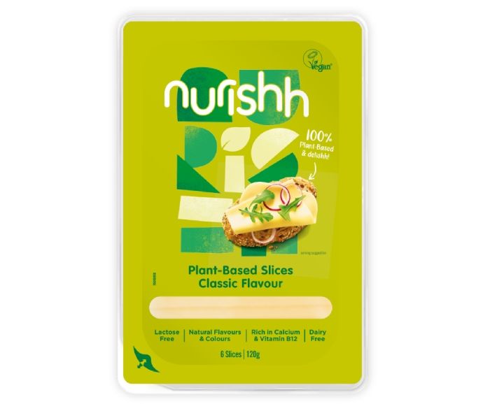 Веган Сирене Класик Слайс Без Лактоза Nurishh 120 г