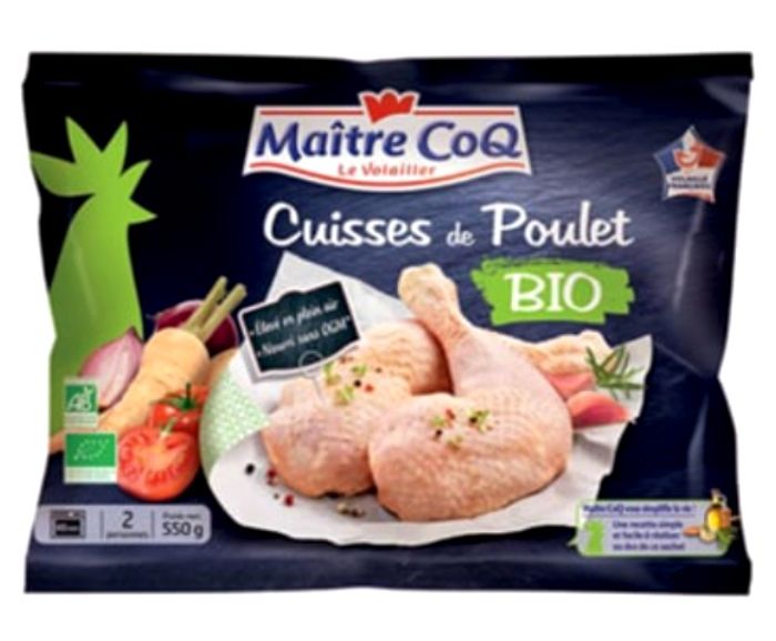 Замразени Био Пилешки Бутчета Maitre CoQ 550 г