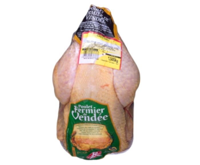 Замразено Жълто Пиле Label Rouge Maitre CoQ ок. 1.5 кг