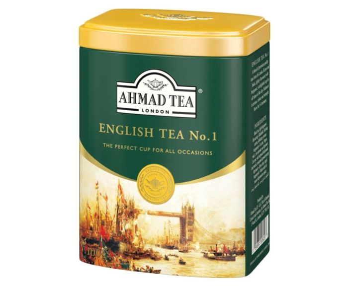 Черен Чай Насипен Ahmad English №1 с Лек Аромат на Бергамот 80 г