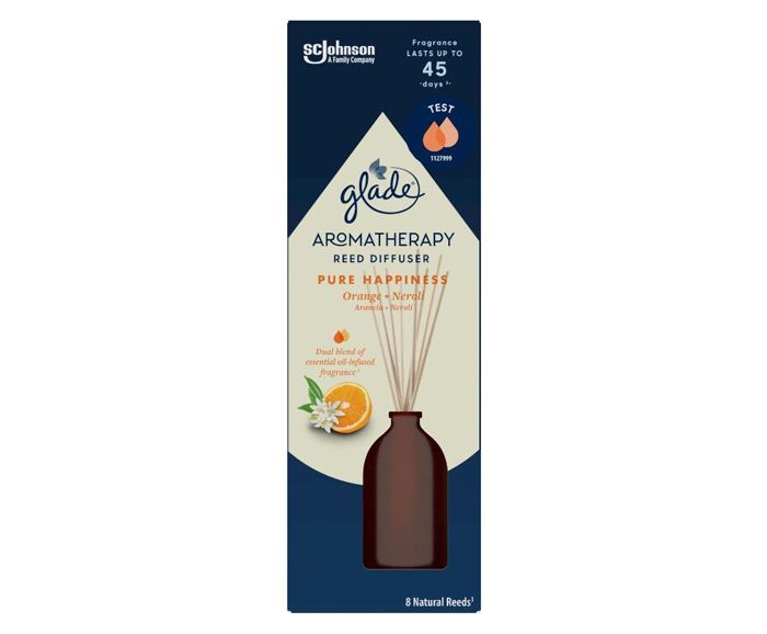 Ароматизатор Ратанови Пръчици Glade Aromatherapy Портокал и Нероли 80 мл