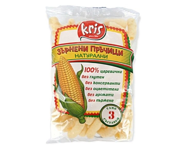 Безглутенови Зърнени Пръчици KRIS Натурални 40 г