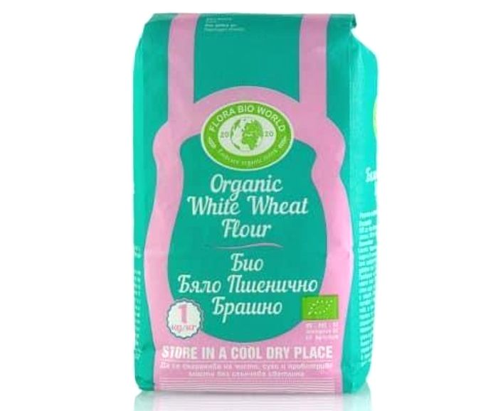 Био Бяло Пшенично Брашно Flora Bio World 1 кг