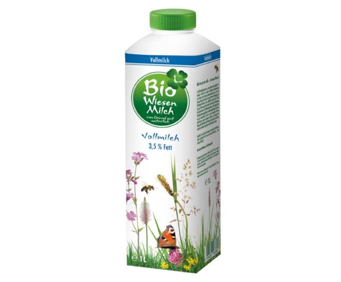 Био Прясно Мляко Bio Wiesenmilch 3.5% 1 л