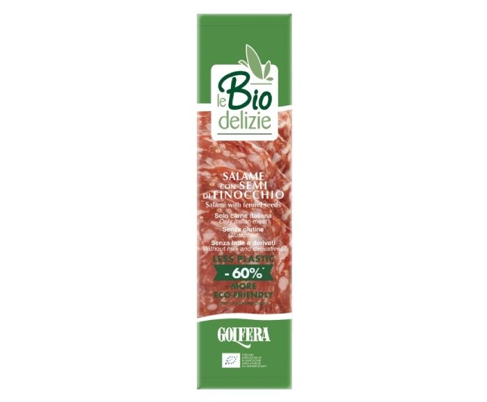 Био Салам с Фенел Без Глутен и Без Лактоза Le Bio Delizie Слайс 80 г