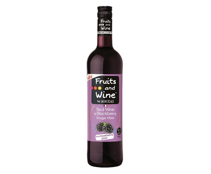 Плодово Вино Червено Къпина Fruits and Wine 750 мл