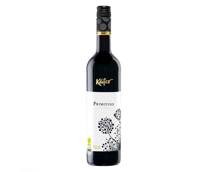 Био Червено Вино Primitivo Kafer Peter Mertes 750 мл
