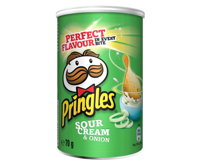 Чипс Pringles Сметана и Лук 70 г