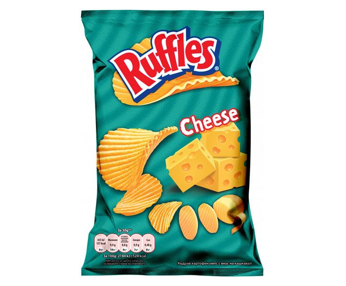 Картофен Чипс Ruffles Сирене 155 г