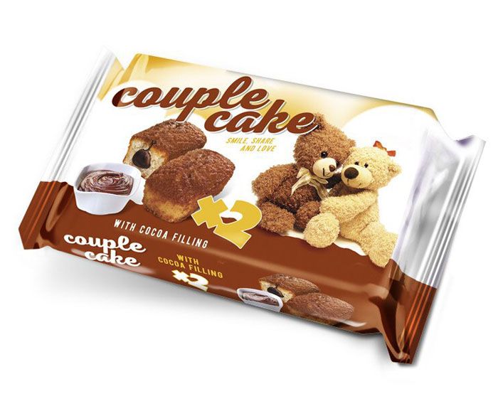 Мини Кекс Couple Cake с Какаов Крем 60 г