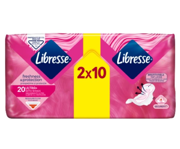 Дамски Превръзки Libresse Ultra Normal Duo Pack 20 бр