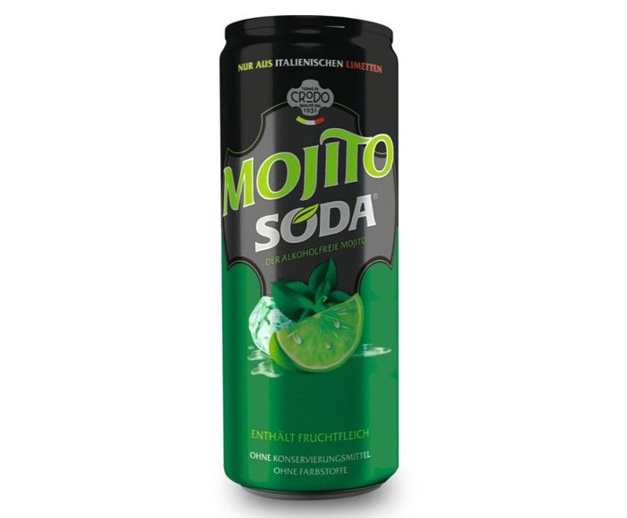 Газирана Напитка Crodo Mojito Soda 330 мл