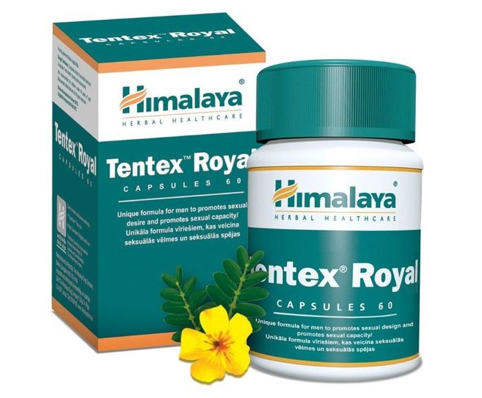 Тентекс Роял Himalaya Нехормонален Сексуален Стимулант за Мъже 60 бр