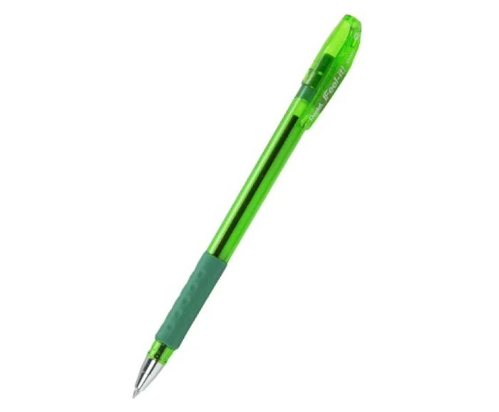 Химикалка Pentel BX487 Feel-It Зелена 0.7 мм 1 бр