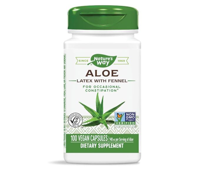Хранителна Добавка Nature’s Way Алое Kопър 100 Капсули