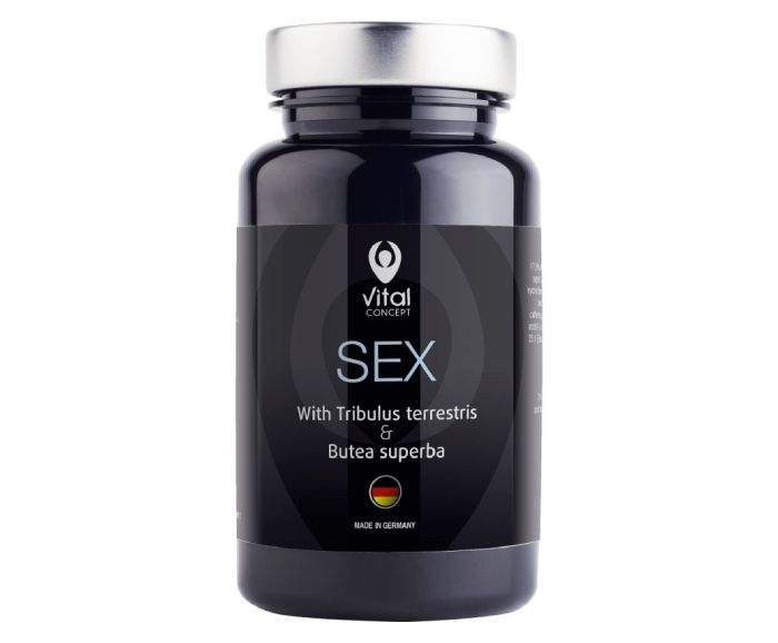 Хранителна Добавка Без Глутен и Без Лактоза Sex Vital Concept 60 бр
