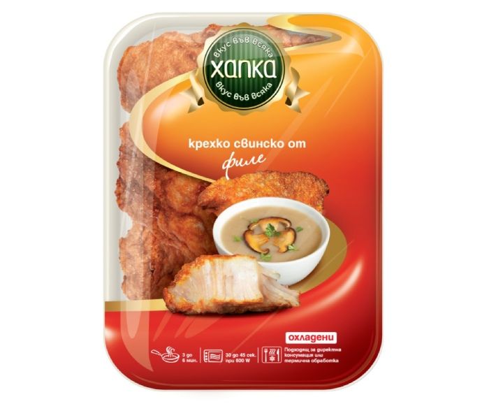 Хапки от Крехко Свинско от Филе Хапка 160 г