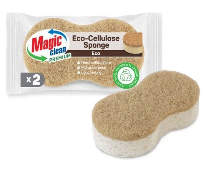 Универсална Домакинска Целулозна Гъба Magic Clean Premium Eco 2 бр